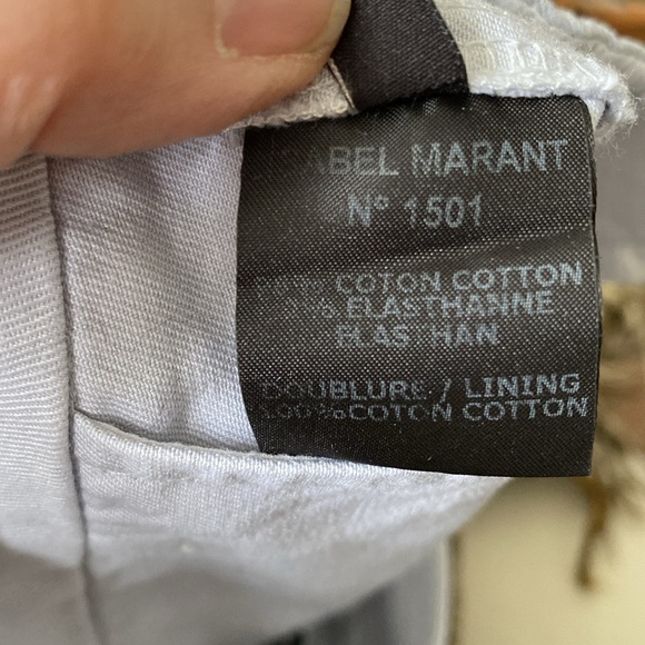 REDUED!!!Isabel Marant wide leg, bell bottom denim jeans! Col. Ice blue Size 6 - Picture 11 of 17